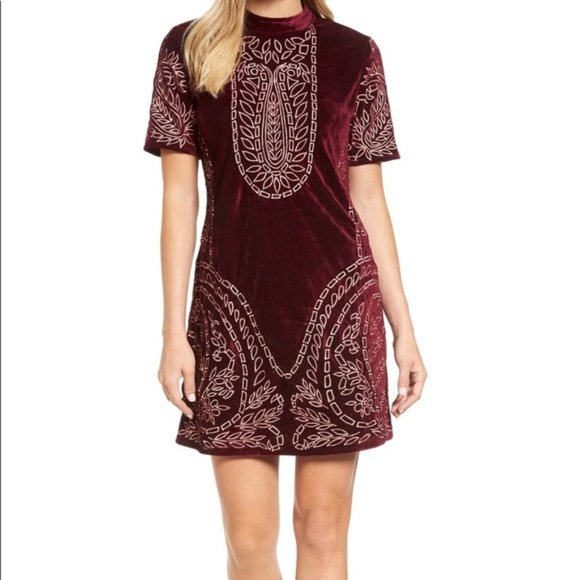 Kas New York Dresses & Skirts - KAS New York Lilly Velvet Dress EUC SZ M